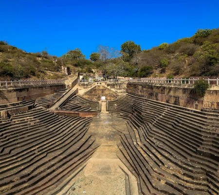 Baori (Stepwell) at Nahargarh Fort