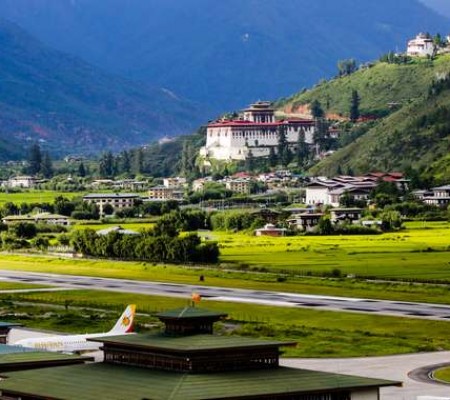 Paro Airport: The one and only international Airport in Bhutan