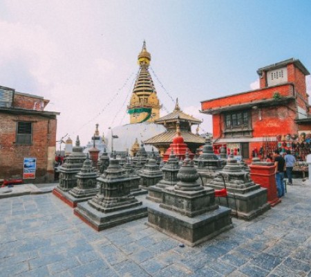 Swayambhunath Stupa - Monkey Temple