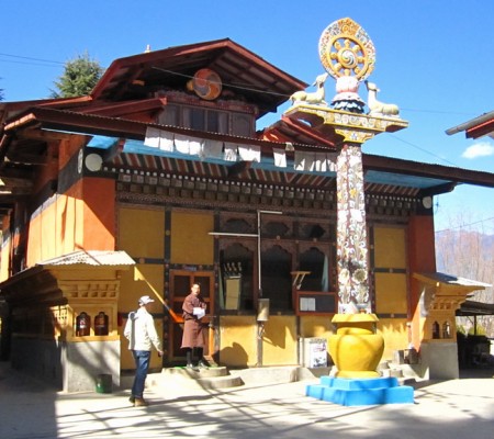 Zilukha Nunnery in Thimphu