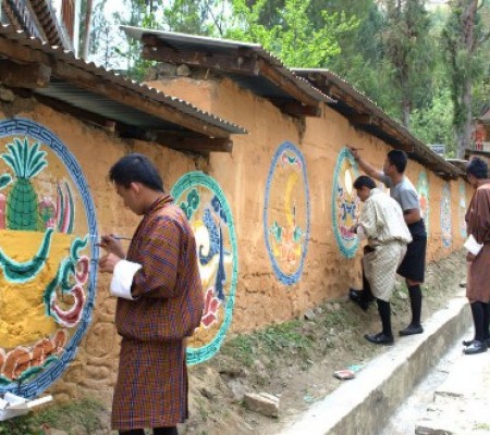 Bhutan School of arts and crafts